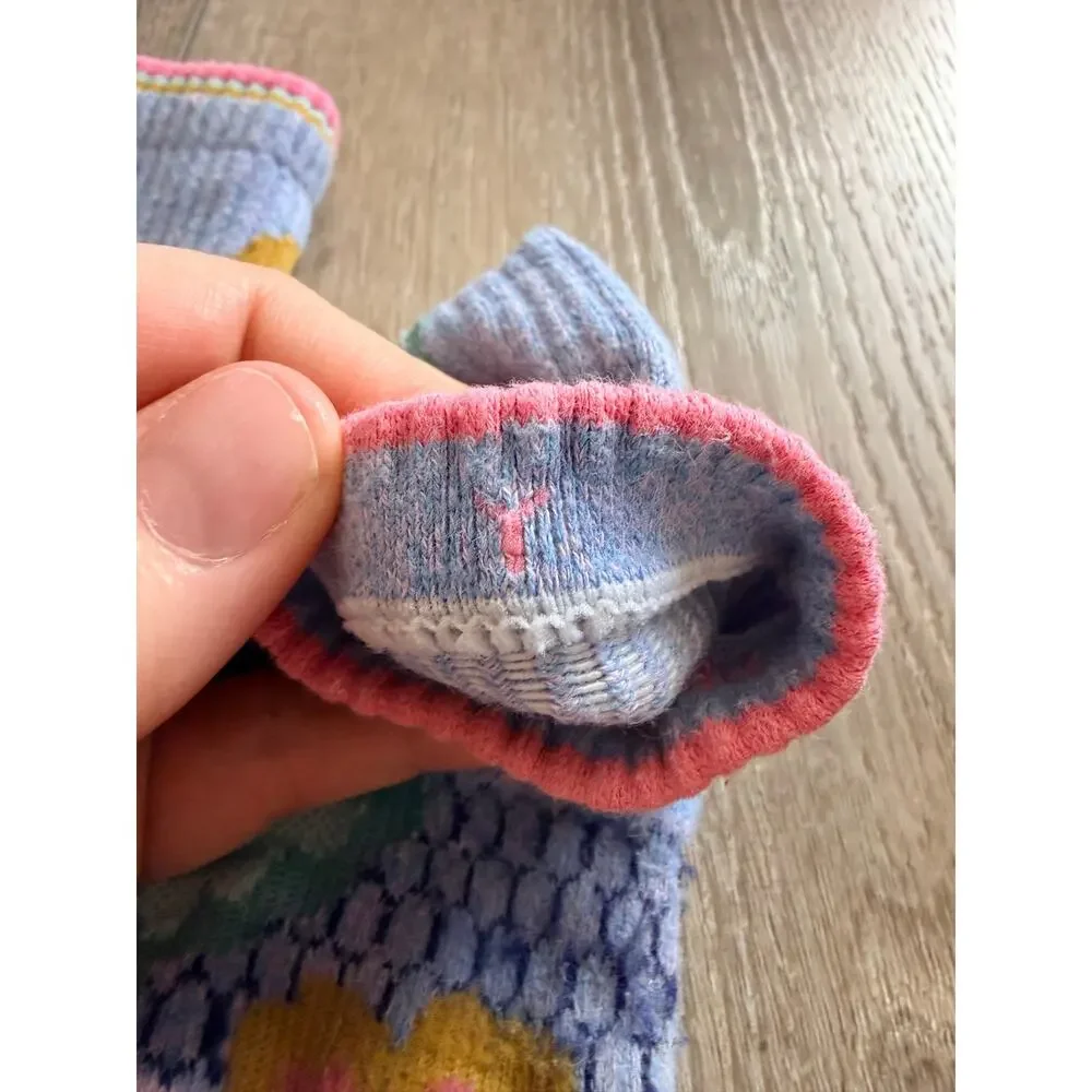 Cozy Bombas Kids Youth Ankle Sock Bundle - Blue Floral!